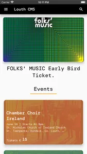 Louth CMS screenshot 0