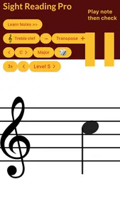 Sight Reading Pro screenshot 0