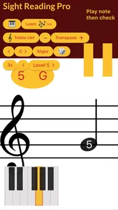 Sight Reading Pro screenshot 1