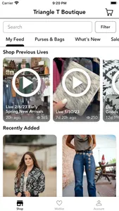 Triangle T Boutique screenshot 1