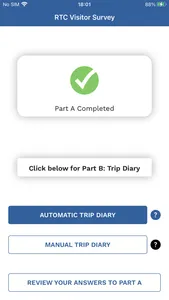 RTC Visitor Survey screenshot 2