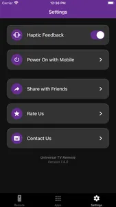 TV Remote - Universal screenshot 2