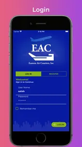 Eastern Air Couriers screenshot 1