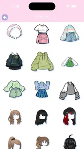 Making gacha mod outfits ideas screenshot 3