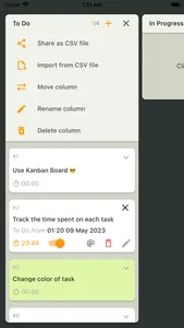 Simple Kanban Board screenshot 1