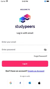 Studypeers App screenshot 1