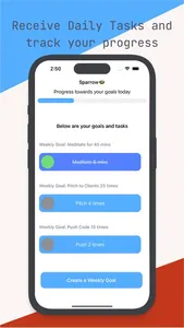 Sparrow: Goals & Habit Manager screenshot 2