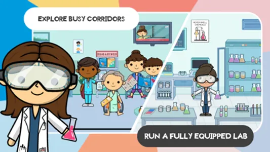 Lila's World:Dr Hospital Games screenshot 3