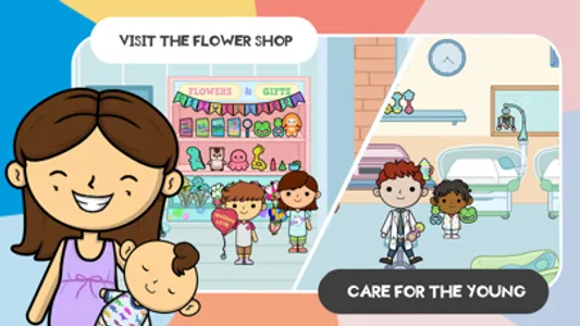 Lila's World:Dr Hospital Games screenshot 6