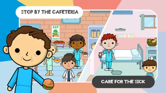 Lila's World:Dr Hospital Games screenshot 8