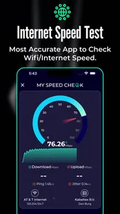 My Speed Check - Speed Test screenshot 1