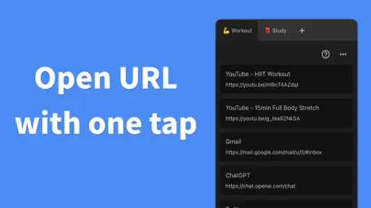 LinkList - Quickly open URL screenshot 2