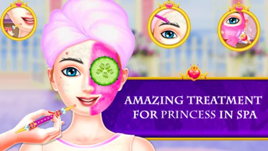 Princess House Cleaning Games screenshot 1