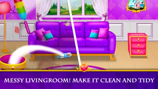 Princess House Cleaning Games screenshot 4