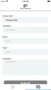 Fast Parking Services screenshot 1