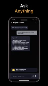 Mage AI Chatbot screenshot 3