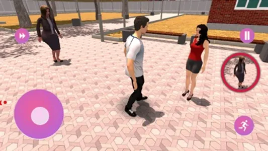 School Life Love Story Game screenshot 1