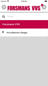 Forsmans VVS screenshot 1