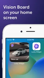 Vision board – Lucky Widget screenshot 0