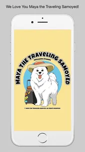 Maya Traveling Samoyed screenshot 0