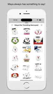 Maya Traveling Samoyed screenshot 1