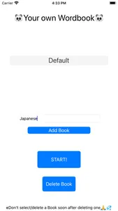 Panda with Your Own Wordbook screenshot 0