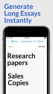 Essay Writer - AI Book Writer screenshot 2