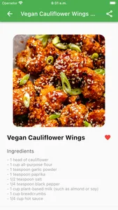 Vegan Recipes Pro screenshot 3