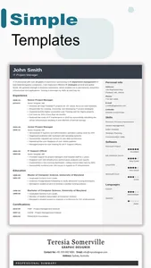 Professional ResumeCV  Builder screenshot 5