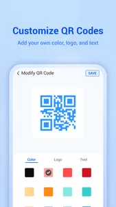 QR Code: Scanning screenshot 2