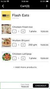 Flash Eats - Online Food Court screenshot 4