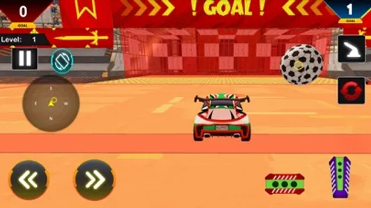 Flying Car Soccer Game screenshot 1