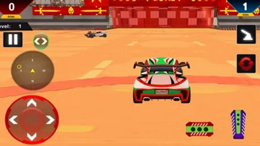 Flying Car Soccer Game screenshot 3