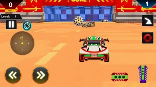 Flying Car Soccer Game screenshot 4