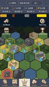 Idle Hex Realms screenshot 0