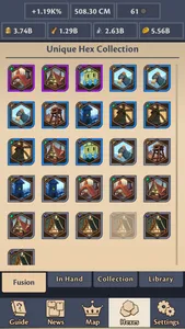 Idle Hex Realms screenshot 1