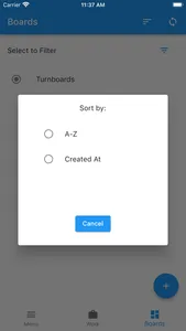 Turnboards: Manage Projects screenshot 2