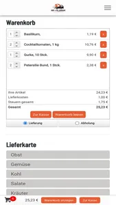 MF-Lieferservice screenshot 3