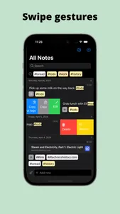 HashTagNotes: message yourself screenshot 5