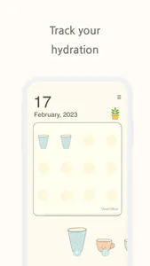 Daily Water Tracker WooMool screenshot 1