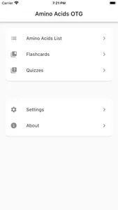 Amino Acids OTG screenshot 0