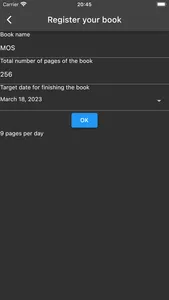 How many pages per day? screenshot 0