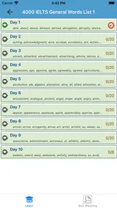 6000 IELTS Academic Vocabulary screenshot 1