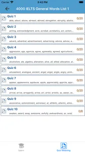 6000 IELTS Academic Vocabulary screenshot 2