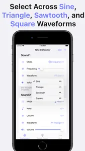 Frequency: Tone Generator & Hz screenshot 2