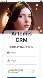 Artemis CRM screenshot 0