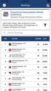 CIAC Golf screenshot 6