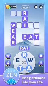 Word of Zen - CrossWord screenshot 1