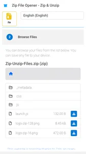 Zip and Unzip - Zip Opener screenshot 0