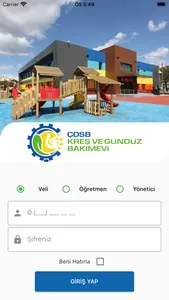 ÇOSB E-Kreş screenshot 1